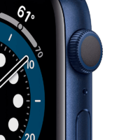 Apple Watch Series 6 Acero Inoxidable 44 mm GPS + Cellular Azul / Azul Marino