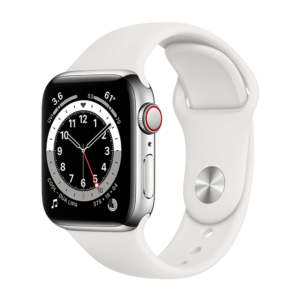 Apple Watch Series 6 Aluminio 40 mm GPS + Cellular Plata / Blanco