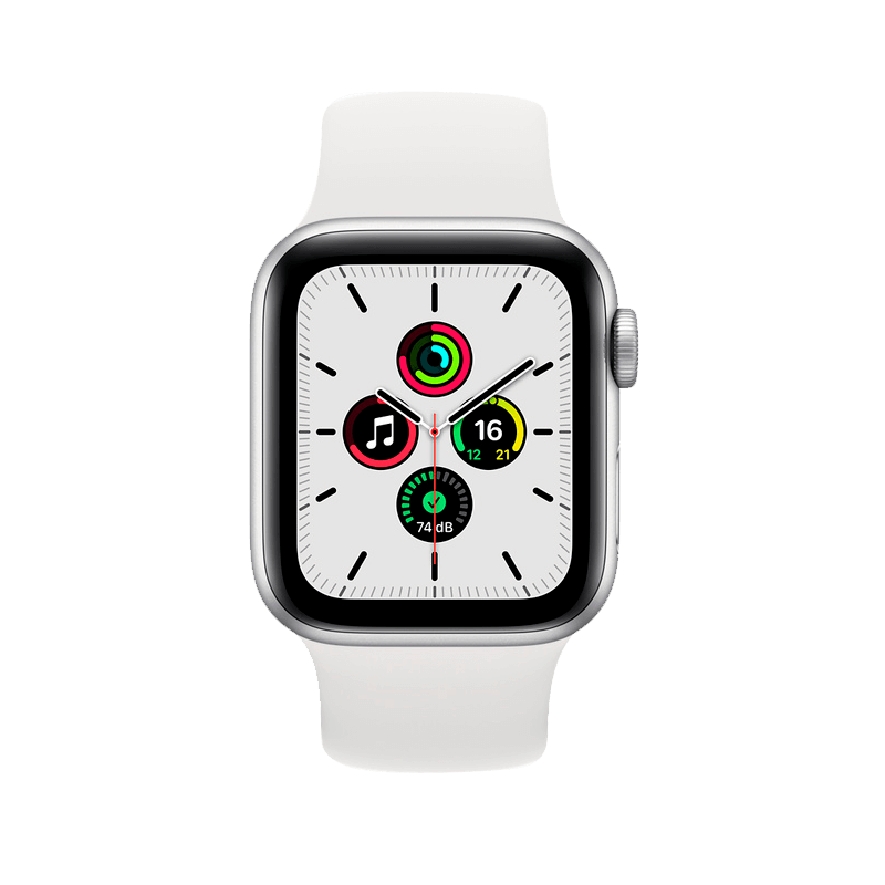Apple Watch SE Aluminio 44 mm GPS + Cellular Plata / Loop Blanco