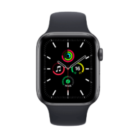 Apple Watch SE Aluminio 44 mm GPS + Cellular Gris Espacial / Media Noche