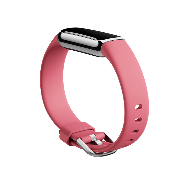 Fitbit Luxe Acero inoxidable Platino / Rosa Orquidea