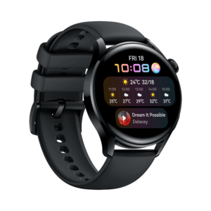 Huawei Watch 3 Fluoroelastómero Negro